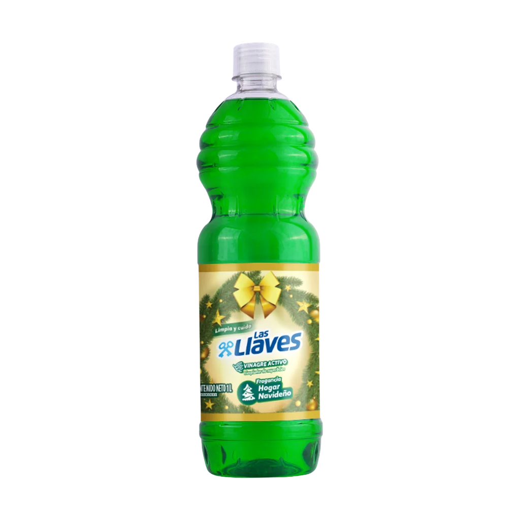 LAS LLAVES LIMP HOGAR NAVIDEÑO 1 L x 12 Uds.