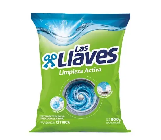 LAS LLAVES DETERGENTE L. ACTIVA CITRIC 900 G x 20 Uds.