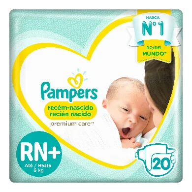 PAMPERS PAÑALES RECIEN NCD PLUS 355 G x 8 Uds.