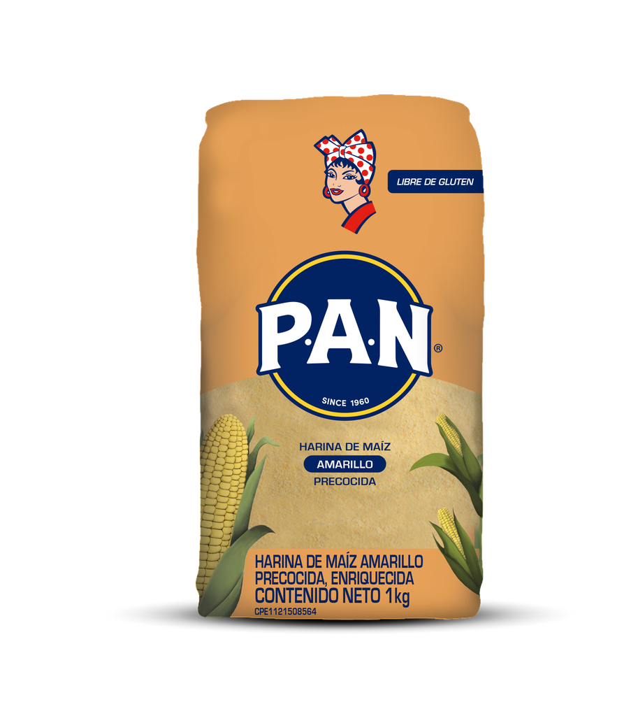 HARINA MAIZ AMARILLA 1 KG x 20 Uds BOPP 20 (E)