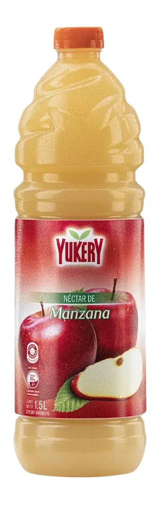 YUKERY MANZANA PET 500 ml x 12 Uds.
