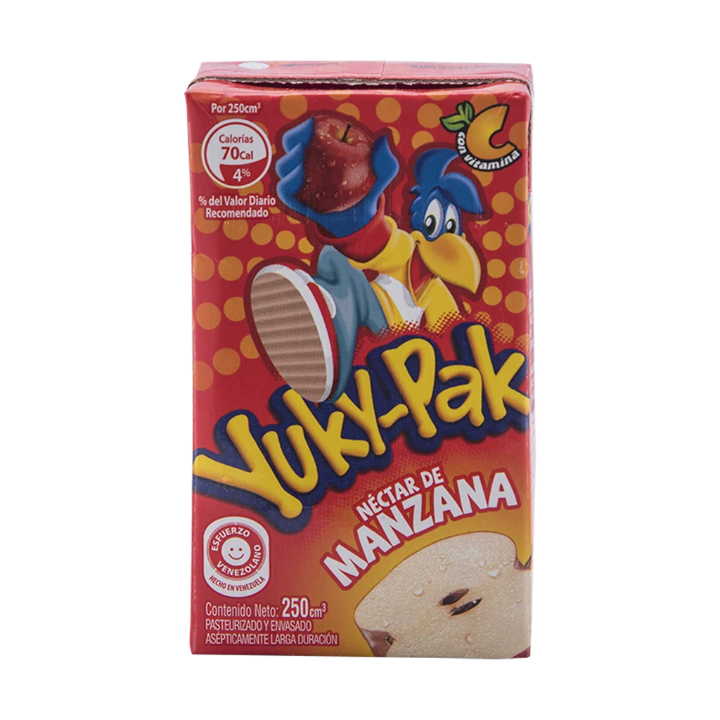YUKYPAK MANZANA LD 250 ML x 24 ml