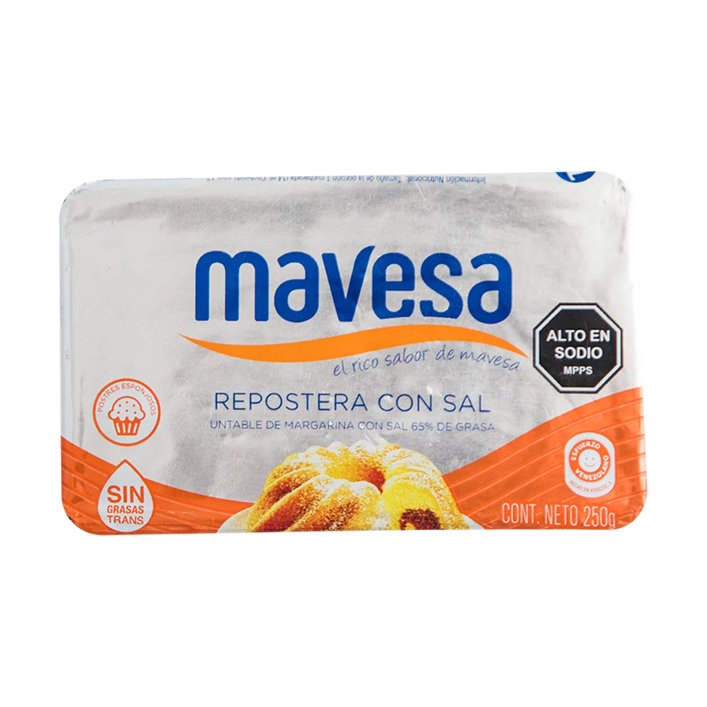 MAVESA REPOSTERA PANELITA C/SAL 250G x 12 Uds.