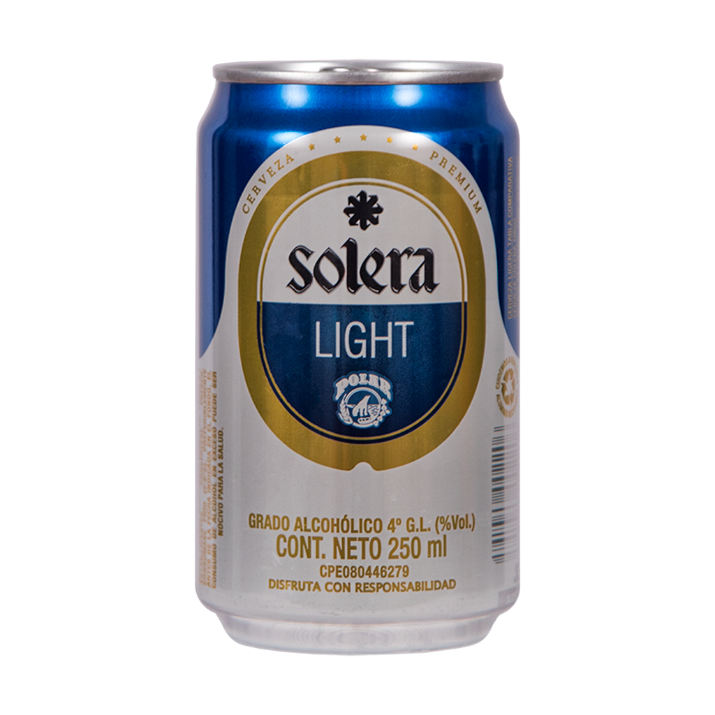 SOLERA LIGHT LATA 250 ml x 12 Uds.