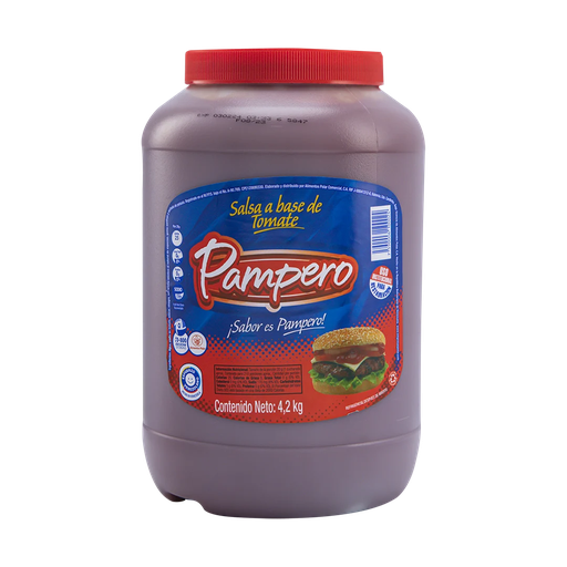 [T449] PAMPERO SALSA BASE TOMATE 4.2 KG x 4 Uds. CFH