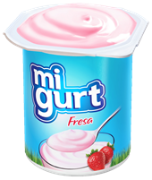 [Y001] YOGURT FRUTA FRESA 125 G x 24 Uds.