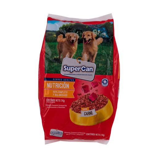 [M800] SUPER CAN CARNE HUESO 2 KG x 6 Uds.
