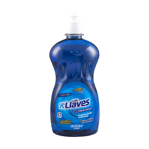 [L387] LAS LLAVES LAV. L. ANTIBACTERIAL 500CC x 16 Uds.