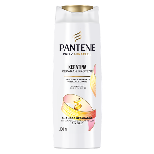 [80775111] PTN CHAMPÚ KERATINA 300 CC x 12 Uds.