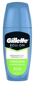 [80311972] GILLETTE ANTIT ROLL-ON RUSH 60G x 12 Uds.