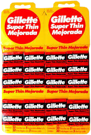 [80682872] GILLETTE RIST HOJILL SUPERTHIN 60G x 24 Uds.