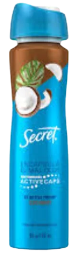 [80724492] SECRET CLEARGEL COCONUT 93 G x 12 Uds.