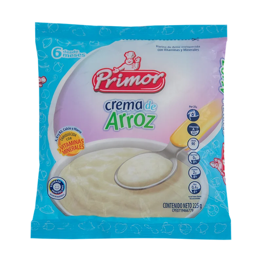[H369] PRIMOR CREMA ARROZ ENRIQ (BOLSA) 225 G x 34 Uds.